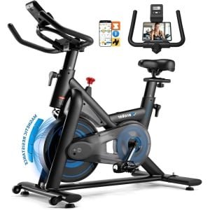 Hometrainer - Ergometer - Fitnessfiets - Spinningfiets - Binnenfiets - Stil Met 18 kg Vliegwiel - Compatibel Met Zwift & Kinomap