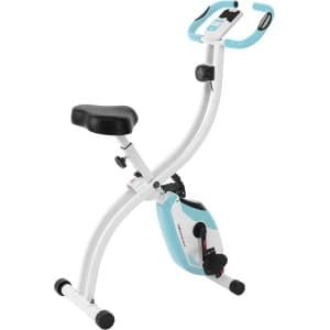 Hometrainer F-Bike 150 - Opvouwbare Fitnessfiets met Weerstandsniveaus en LCD-scherm
