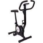 Hometrainer Fiets Zwart - Mechanische Weerstand - Max. Belasting 100 kg