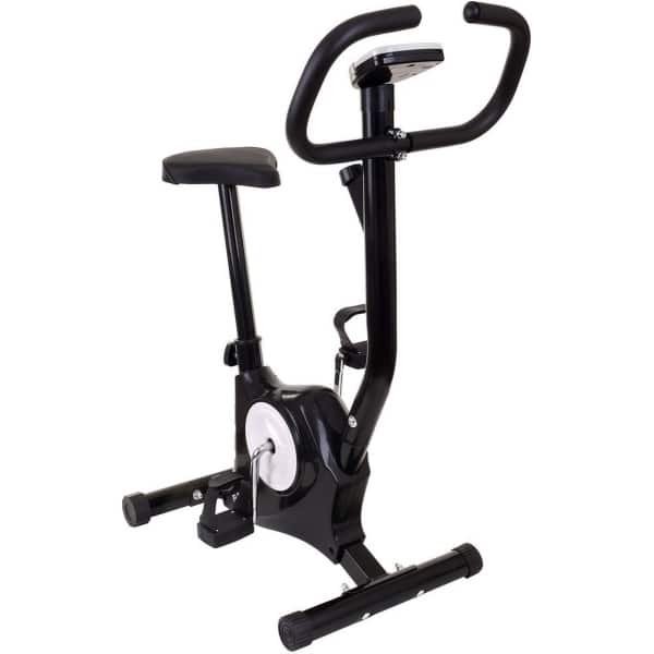 Hometrainer Fiets Zwart - Mechanische Weerstand - Max. Belasting 100 kg