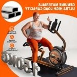 Hometrainer - Fitnessfiets - Ergometer - Magnetische Fiets - Zittende Fiets - Bluetooth Connectiviteit - 16 Weerstandsniveaus Met Hartslagmeter - Zwart