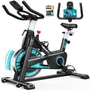 Hometrainer - Fitnessfiets - Indoor Bike - Cardiofiets - Mini Fitnessbike - Magnetische Weerstand Met 100 Instellingen - Compact En Stil