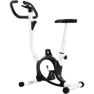 Hometrainer - Fitnessfiets - Trainen Fiets - Indoorfiets - Fitnessapparaat - Compact Formaat - Stevig Metalen Frame