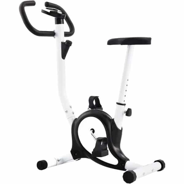 Hometrainer - Fitnessfiets - Trainen Fiets - Indoorfiets - Fitnessapparaat - Compact Formaat - Stevig Metalen Frame