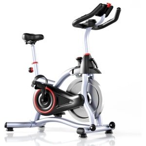 Hometrainer - Spinningfiets - Fitnessfiets - Indoorfiets - Trainingsfiets - Stil en Soepele Magnetische Weerstand - Bluetooth Connectiviteit