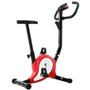 Hometrainer met bandweerstand en LCD-scherm - Thuis trainen in stijl