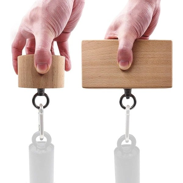 Houten Klemblok Grip Set voor Krachttraining en Klimmen