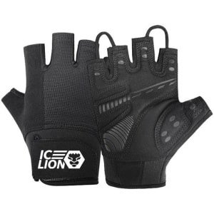 ICELION - Fitness & fiets handschoenen - Fitness - fietsen - Crossfit - Zwart
