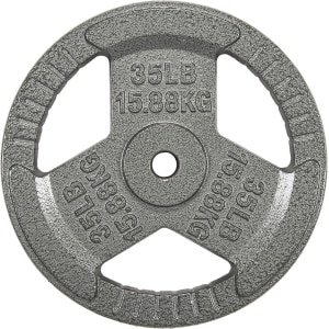 Ijzeren Halterschijf van 15,9 kg voor Krachttraining en Gewichtheffen