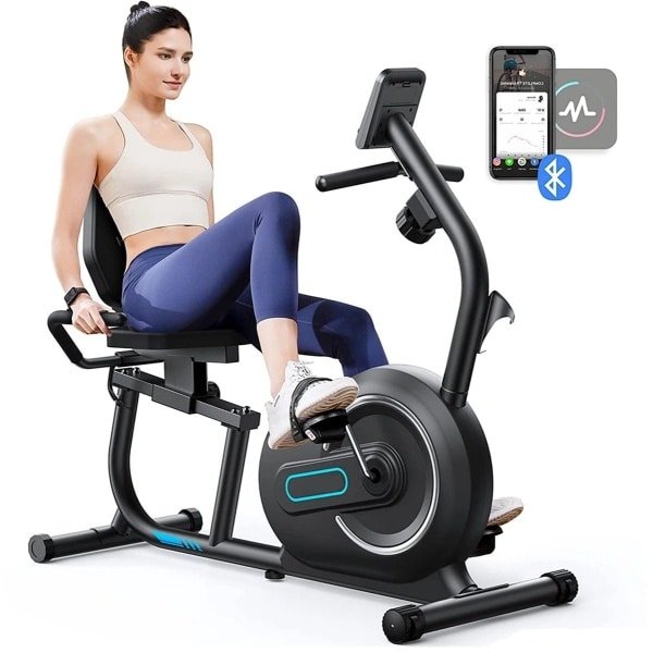 Indoorfietsen - Hometrainers - Spinningfiets - Indoorfietsen - Fitness Fiets - Indoor Cycle - Indoorfiets - Hometrainer - met Bluetooth - Exclusieve app-Connectiviteit - Hartslaghandgreep - Zwart