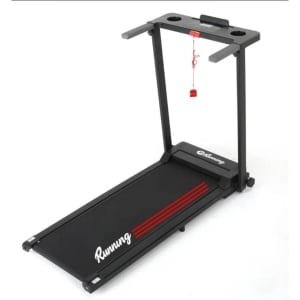 Inklapbare Elektrische Loopband tot 12 km/u voor Thuis en Kantoor