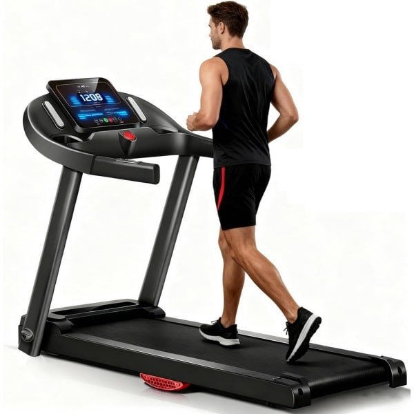 Inklapbare Loopband - Elektrische Hometrainer - Walking Pad Fitness - Interval