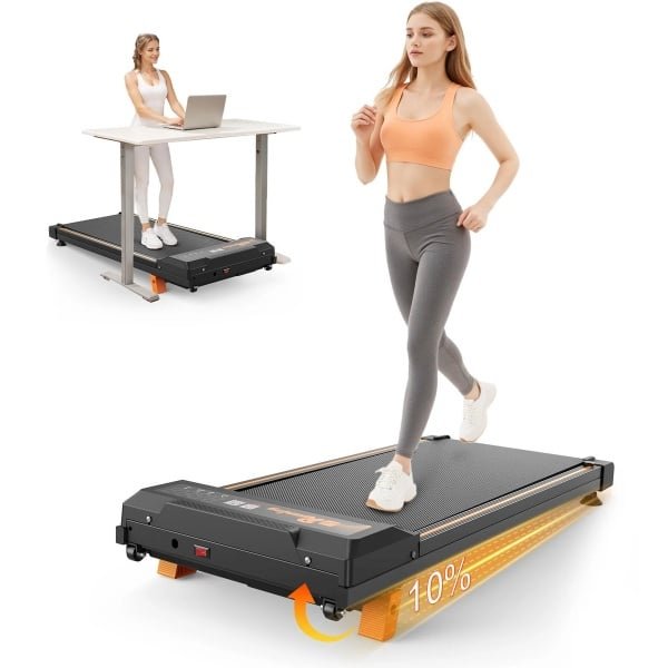 Inklapbare Loopband voor Thuis - 2,5 HP - 1-6 km/u - LED Display - Afstandsbediening & App - Compacte Wandelband