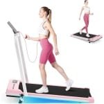 Inklapbare Loopband voor Thuis met Helling en 8 km/u - Ruimtebesparende Elektrische Loopband