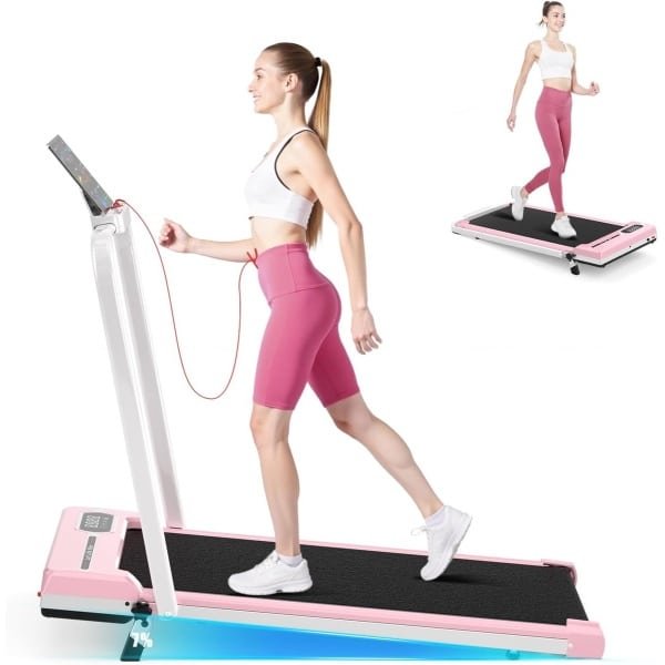 Inklapbare Loopband voor Thuis met Helling en 8 km/u - Ruimtebesparende Elektrische Loopband