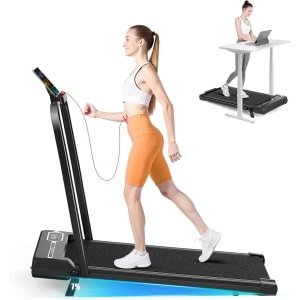 Inklapbare Loopband voor Thuis met Helling tot 7%, Compacte en Stille Loopband met LED Display, Draagvermogen 130 kg