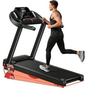 Inklapbare Loopband voor Thuis met Stille Motor en Dubbele Demping