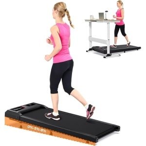 Inklapbare loopband met helling en veiligheidssteun voor thuis en kantoor