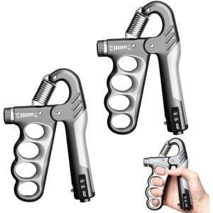 Instelbare Handknijper met Teller voor Krachttraining