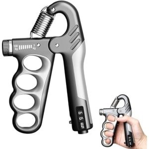 Instelbare Handtrainer met Teller voor Krachttraining