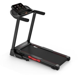 JASPORT L4 Inklapbare Loopband voor Thuis - 3,0 PK, 14 km/u, Handmatige Helling, Bluetooth & LED-display