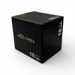 Jim24 Plyo Box met EVA Foam Cover - 30 × 36 × 41 cm - Soft Plyometric Jump Box voor CrossFit, Fitness & Explosieve Training