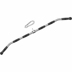 Kabel Accessoire Lat Pulldown Stang & Tricep Bar met Volledige Rotatie - Geschikt voor Krachttraining Fitness