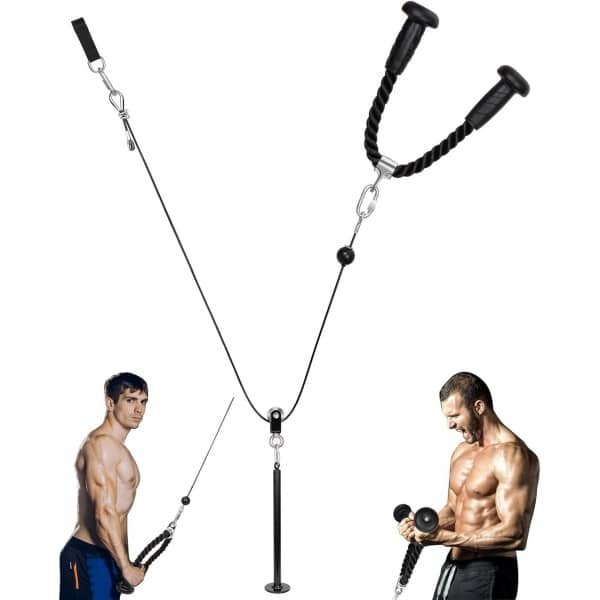 Kabeltrens Systeem voor Krachttraining - Verstelbare Fitness Katrol voor Thuistraining