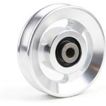 Katrolwiel voor fitnessapparatuur met aluminium lager, ideaal voor krachttraining - Ø 90 mm en 115 mm - Gym accessoire met soepel draaiend wiel