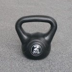 Kettlebell 2 kg - Premium Trainingsgewicht voor Fitness, Krachttraining en Home Gym