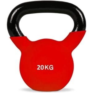 Kettlebell 20 kg Gietijzer voor Krachttraining Thuis en Sportschool