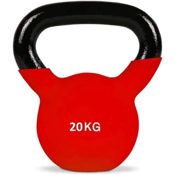 Kettlebell 20 kg Gietijzer voor Krachttraining Thuis en Sportschool