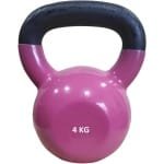 Kettlebell 4 kg Paars voor Krachttraining en Fitness | Geschikt voor Thuisgebruik