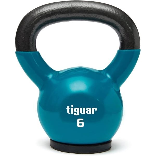 Kettlebell 6 kg Blauw - Krachttraining en Fitness voor Thuis