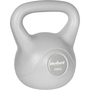 Kettlebell Gietijzer 20 kg Grijs voor Krachttraining