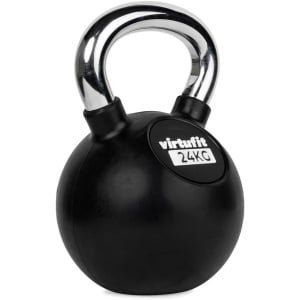 Kettlebell Rubber en Chroom voor Krachttraining