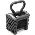 Kettlebell-handgreep voor Pro-serie krachttraining thuisgymnastiek en commercieel gebruik - zwart verstelbare kettlebell