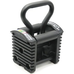 Kettlebell-handgreep voor Pro-serie krachttraining thuisgymnastiek en commercieel gebruik - zwart verstelbare kettlebell