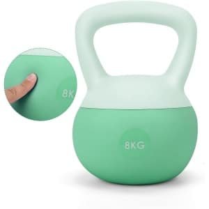 Kettlebell met Zachte Antislip Vinyl Coating - Voor Yoga, Fitness en Krachttraining Thuis