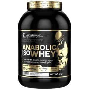 Kevine Levrone Anabolic Iso Whey Vanille (Verrijkt met creatine, taurine en D-asparaginezuur)