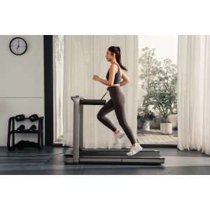 KingSmith WalkingPad MX16+ - Inklapbare Loopband - 16 km/u Topsnelheid - 3-voudig Opvouwbaar Design - Krachtige Brushless Motor - 136 kg Draagvermogen - Groot 132x50 cm Loopvlak - KS Fit App Connectiviteit