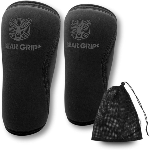 Knie Sleeve 7mm Compressie en Steun voor Krachttraining en Sport