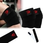 Knie en Elleboog Wraps voor Krachttraining en Fitness