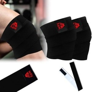 Knie en Elleboog Wraps voor Krachttraining en Fitness