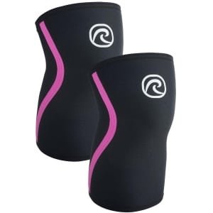 Kniesteun voor krachttraining en fitness - 7 mm neopreen, flexibel en antislip, kniehoes voor dames en heren - Maat L