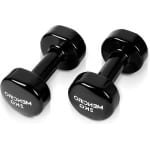 Korte halters set van 2 - 1 kg tot 5 kg - voor thuis sportschool en krachttraining