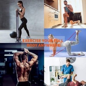 Krachtbanden Set - Elastische Weerstandsbanden voor Pull-Ups, Fitness & Krachttraining