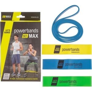 Krachtbanden Set Max voor Fitness en Krachttraining - Elastische Weerstandsbanden