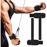 Krachttraining Gewichthefbanden met Antislip Siliconen en Polsbescherming