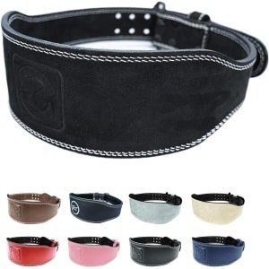 Krachttraining gewichthefriem voor deadlift en kniebuigingen met kussen - zwart-nubuck S